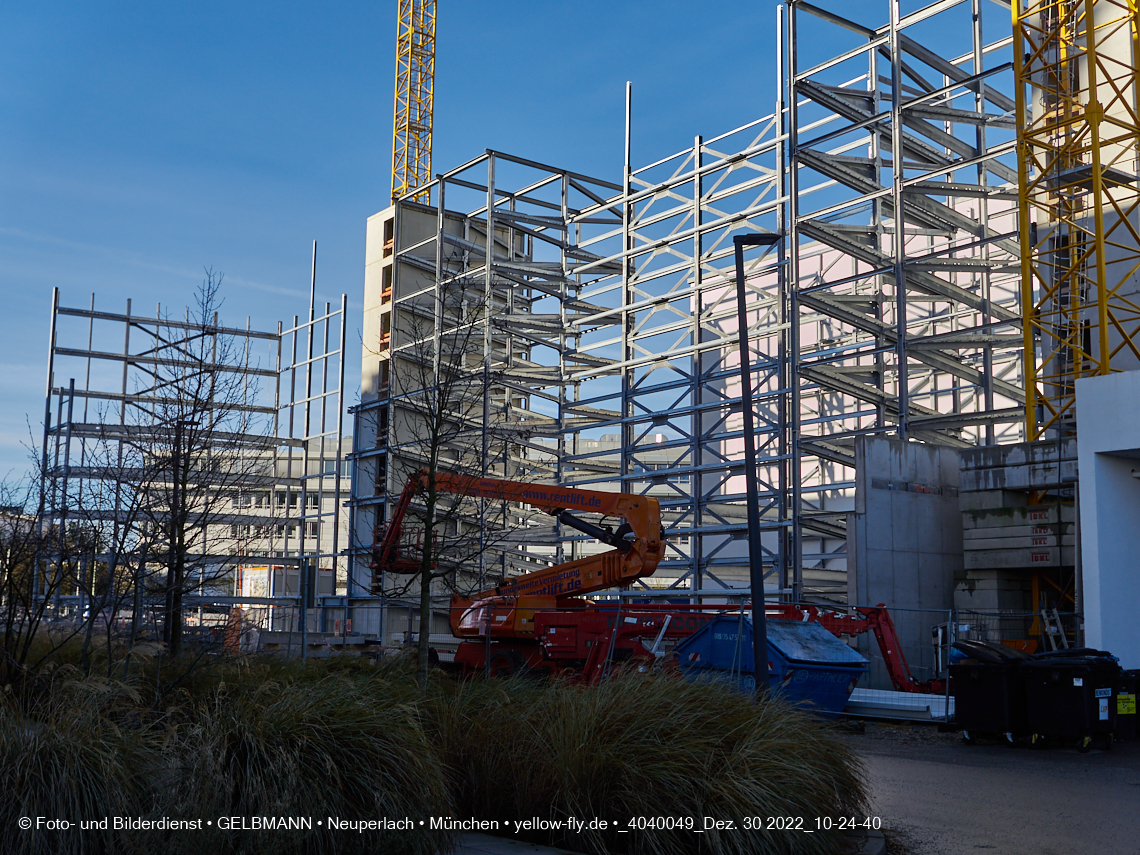 30.12.2022 - Baustelle R.EVO in Neuperlach-Süd